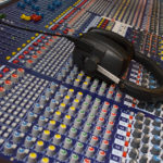 mixing console